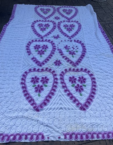 Vintage hearts lavender