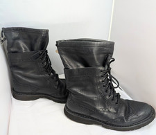 PRADA Wingtip Combat Boots