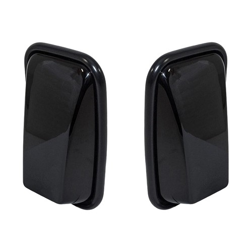 Wing mirror gloss black - wing, (x2)
