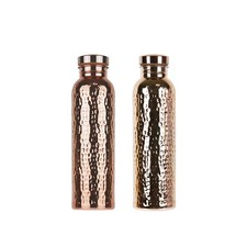 PURE COPPER WATER BOTTLE 990ml FLASK BEST QUALITY LEAKPROOF HEALTH BENEFITS UK