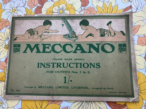 Meccano instruction manual - meccano,