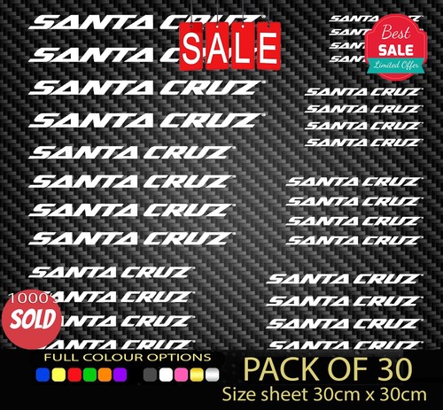 Santa cruz vinyl decal - vinyl,