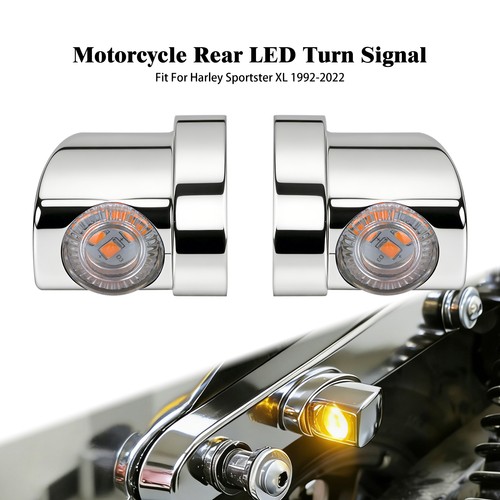 Chrome rear led - chrome, turn