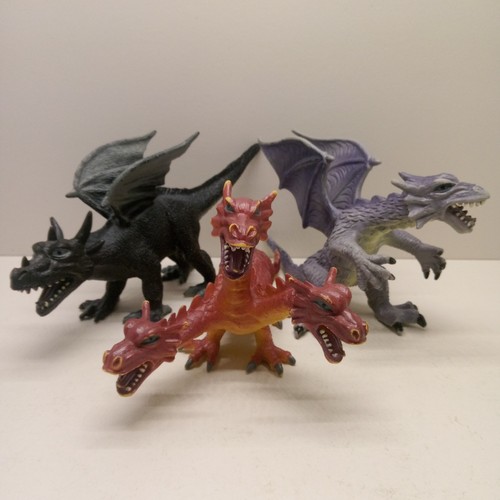 Vintage retro toy - toy, dragons