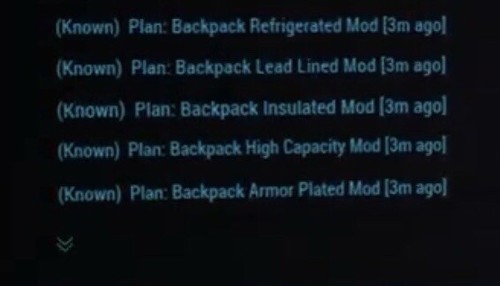 Backpack mod plan set - mod,