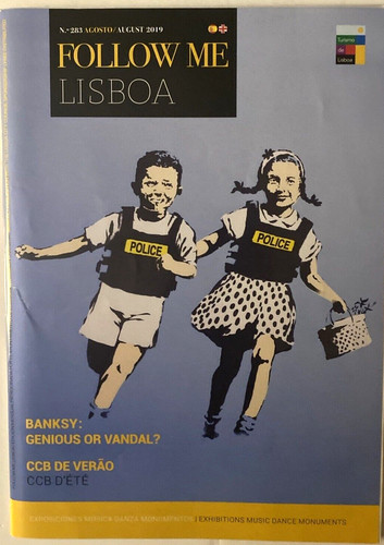 Banksy genius vandal - banksy,