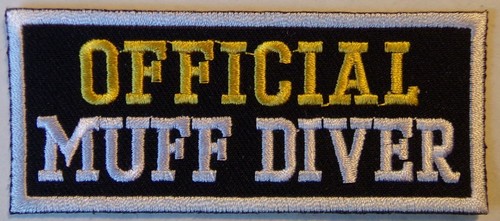 Official muff diver patch - muff,
