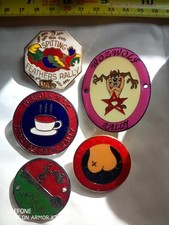 Vintage Enameled Motorcycle