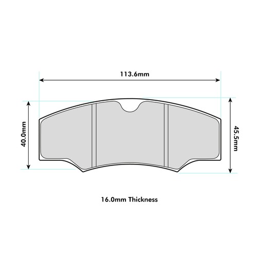 Mintex m1155 competition brake - competition,