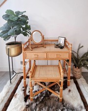 Mid Century Rattan and Cane