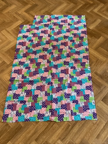 Vintage pink green purple - green,