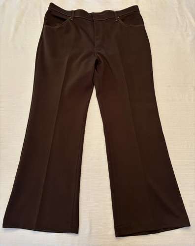 Vtg 70s farah - brown, bell