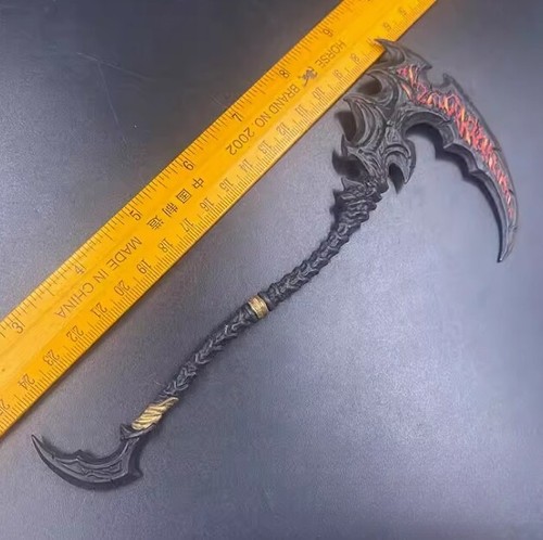 Cool plastic scythe hook - plastic,