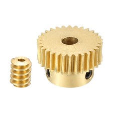 Worm Gear Set 0.5 Module 1:30