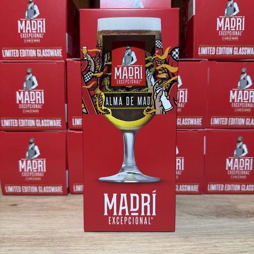 Madri beer glass alma de - beer,