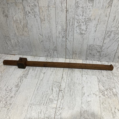 Antique wood trammel - antique,