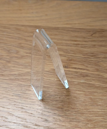 Acrylic clear display - acrylic, shelves