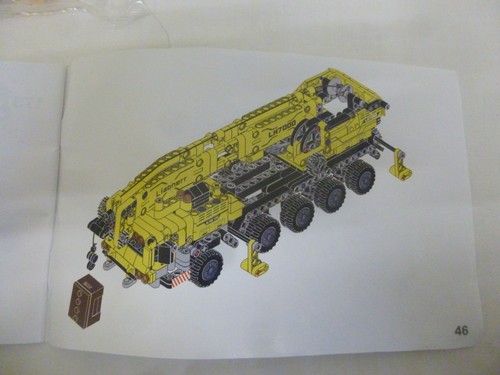 Crane building block set - building,