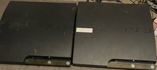 Spare/repair x2 bundle PlayStation 3 PS3 Slim Console Only faulty job lot 