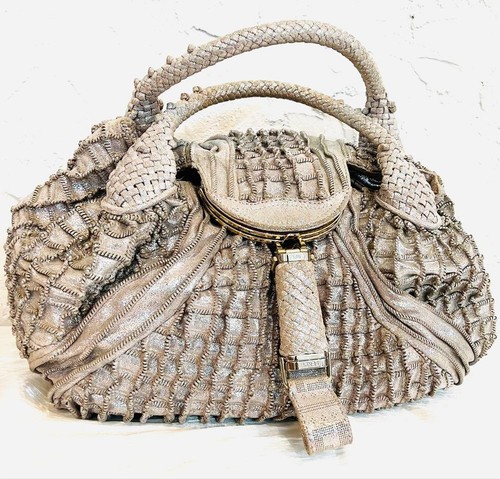 Vintage fendi spy bag - bag, metallic