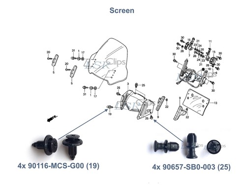 Honda st1300 2003 2011 - st1300, 2003-2011