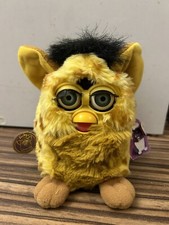 NEW Furby Original 1999 Brown & Yellow Full Working Condition with Tags