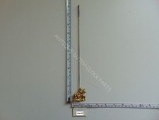 28 CM PENDULUM ZAANSE OR ZAANDAM CLOCK WARMINK WITH FIXED LEADER AND SUSPENSION