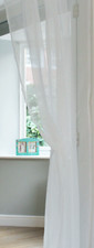 Single Plain Voile Net Curtain