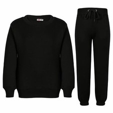 Kids Black Tracksuit