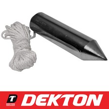 Heavy Metal Steel Plumb Plum Bob Weight and Line Building Bricklaying Decorating