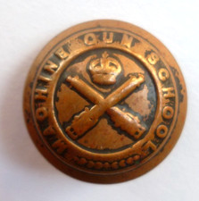 Machine Gun School 19mm Button. British Army WW1 Corps MGC RARE