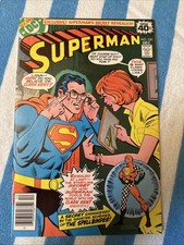 🔥Superman #330 Hypno-Glasses!! Movie-tie in DC Comics 1978 DCU🔥
