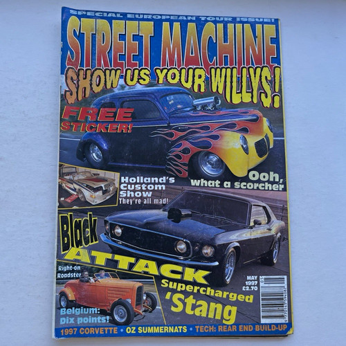 Street machine magazine - street, may