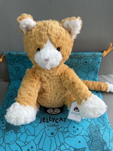 Jellycat 23cm ginger cat - jellycat,