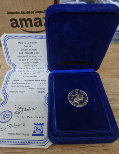1978 isle man proof one - isle,