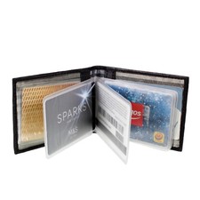 REAL LEATHER Travel Card