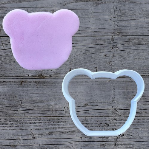 Teddy bear cookie cutter - cookie,