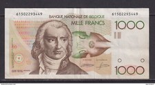 BELGIUM - 1980-1996 1000 Franc