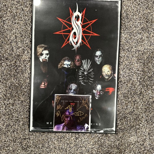 Slipknot signed - signed, cd