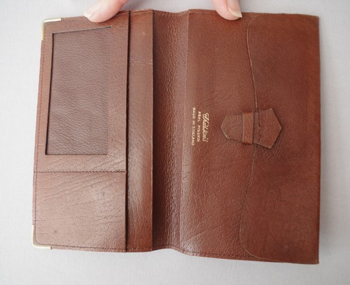 Vintage pig skin leather - vintage,