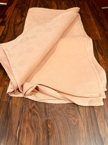 Job lot peach damask - job, linen