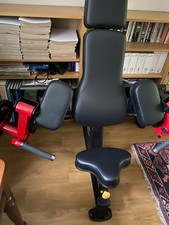 Bicep Curl Machine - Plate Loaded - Steelflex Home/Studio/Semi/Commercial Gym 