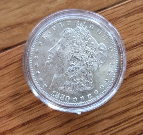 1880 morgan silver dollar - 1880-s, $1