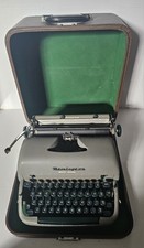 Vintage Remington Quiet Riter Miracle Tab Portable Typewriter with Case WORKING