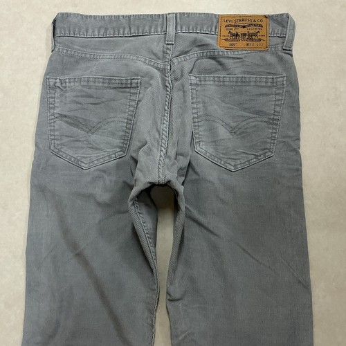 Levi 505 men straight - men's, grey