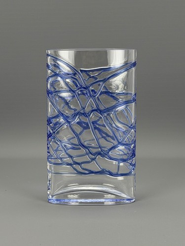 Dartington crystal blue - crystal, 'blue