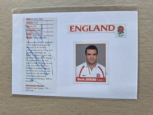 Martin johnson england - england, rugby