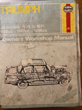 triumph herald haynes manual