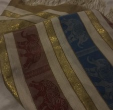 Elephant Pashmina Scarf From Thailand