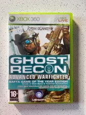 Tom Clancy's Ghost Recon: Advanced Warfighter - Xbox 360 - Boxed w Manual